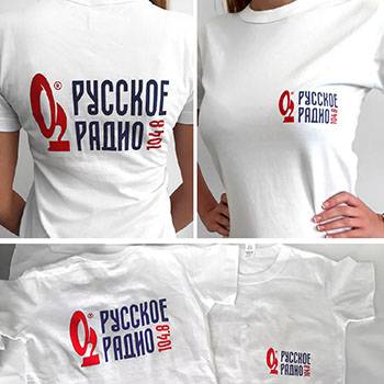 Футболка с логотипом